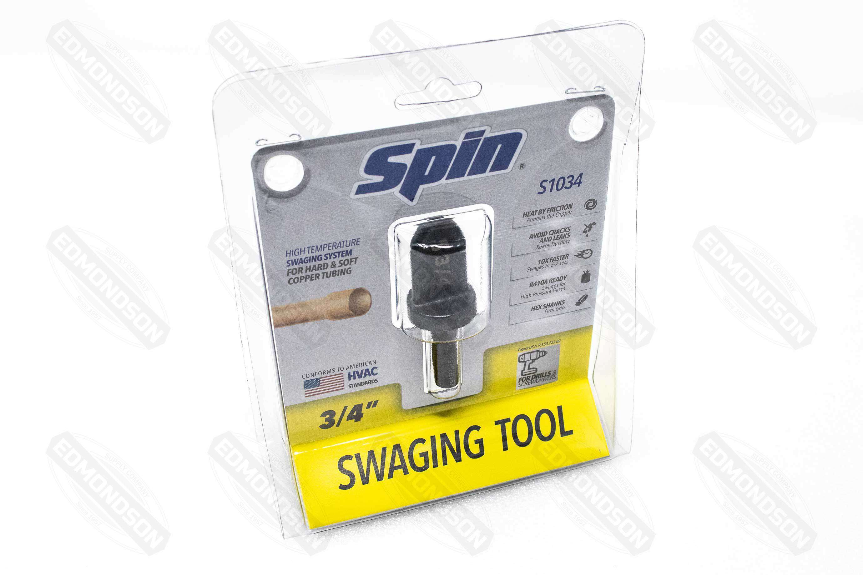 SPIN Tools S1034 Swaging Individual 3/4" Drill Bit - Edmondson Supply