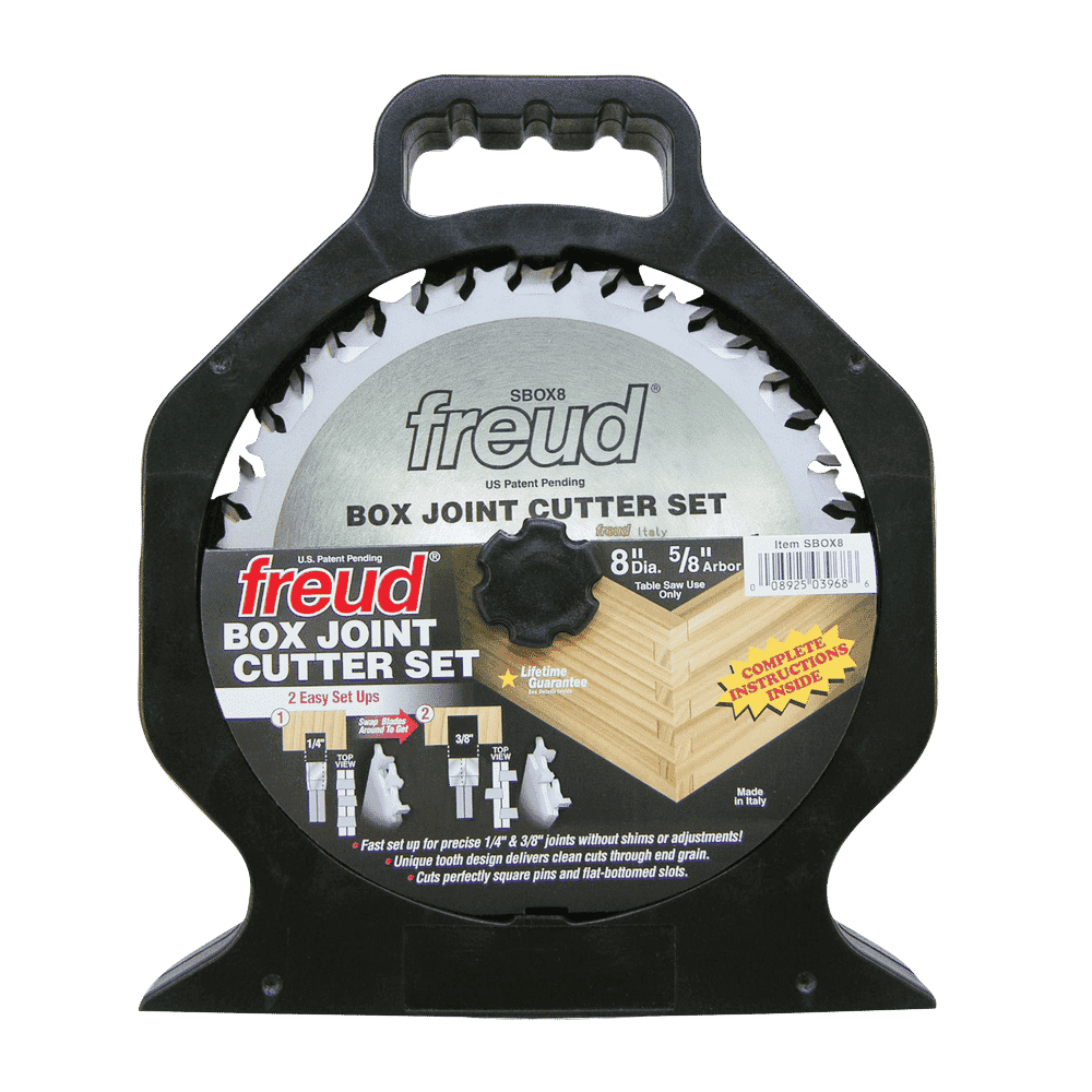 Freud SBOX8 8" Box Joint Cutter Set - Edmondson Supply