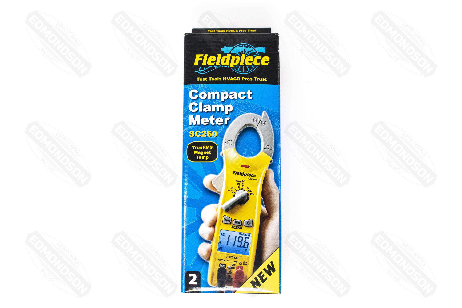Fieldpiece SC260 Compact Clamp Meter with True RMS - Edmondson Supply