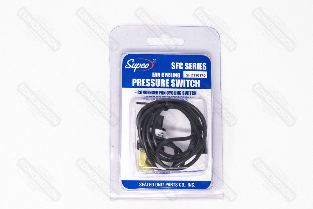 Supco SFC110170 Fan Cycling Pressure Switch, 110-170 PSI - Edmondson Supply
