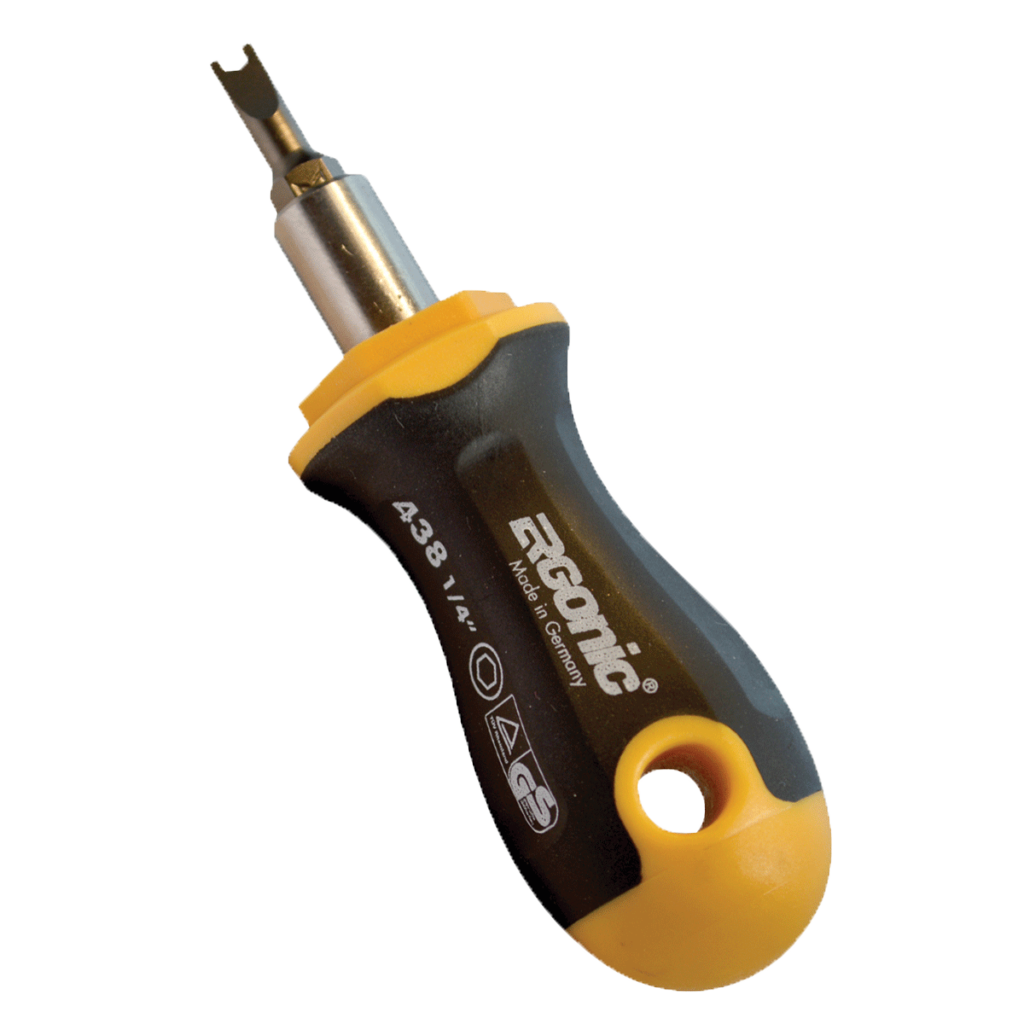 JB Industries SHLD-3-DRIVER The Shield Locking Cap Stubby Magnetic Screwdriver - Edmondson Supply