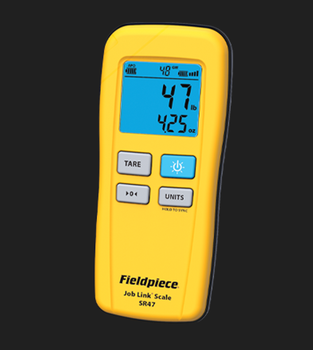 Fieldpiece SR47 Wireless Refrigerant Scale - Edmondson Supply