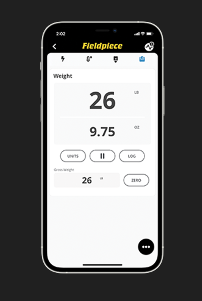 Fieldpiece SR47 Wireless Refrigerant Scale - Edmondson Supply