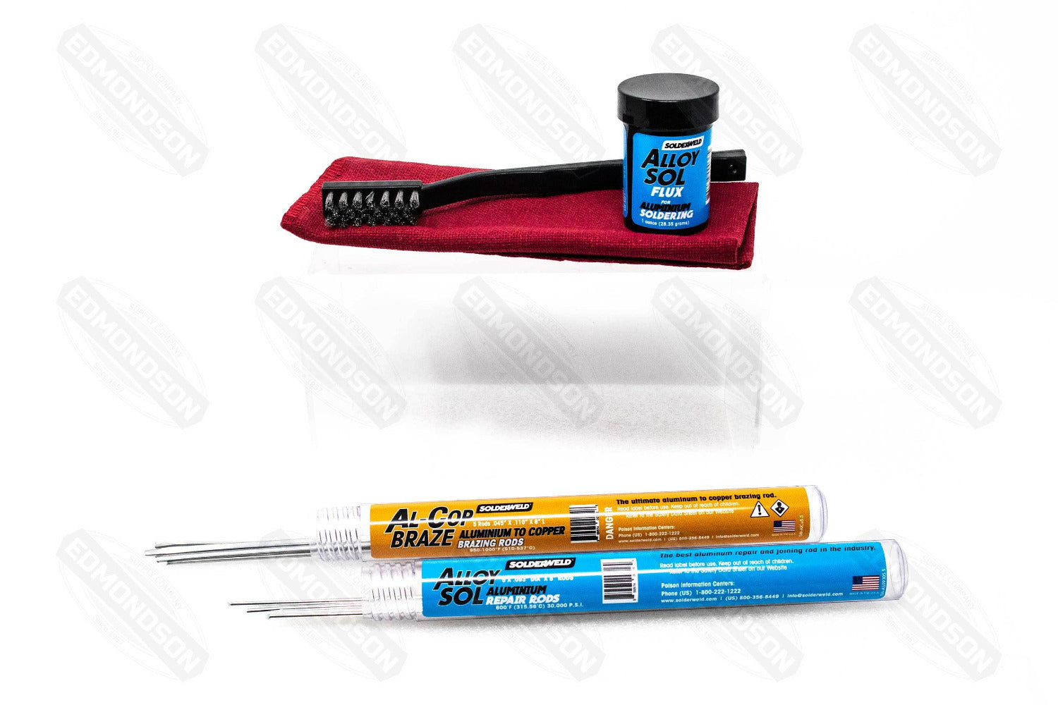 SolderWeld SW-ACRTB HVAC Aluminum Coil Repair Kit - Camo Tech Bag - Edmondson Supply