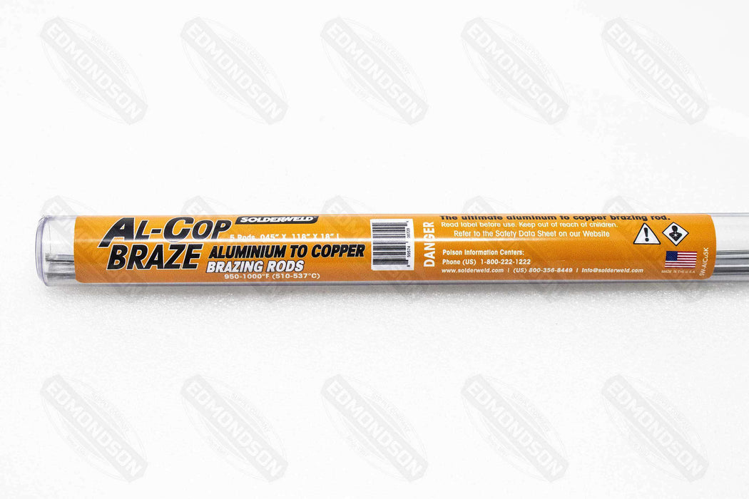 Alcop Rods Edmondson Supply | SolderWeld SW-AlCu8K Al-Cop Braze - Aluminum to ...
