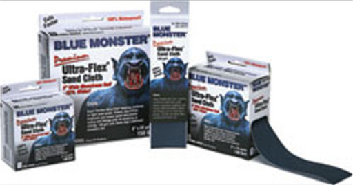 Blue Monster 70174 Ultra-Flex® Abrasive Cloth, 2" x 10 yard roll - Edmondson Supply