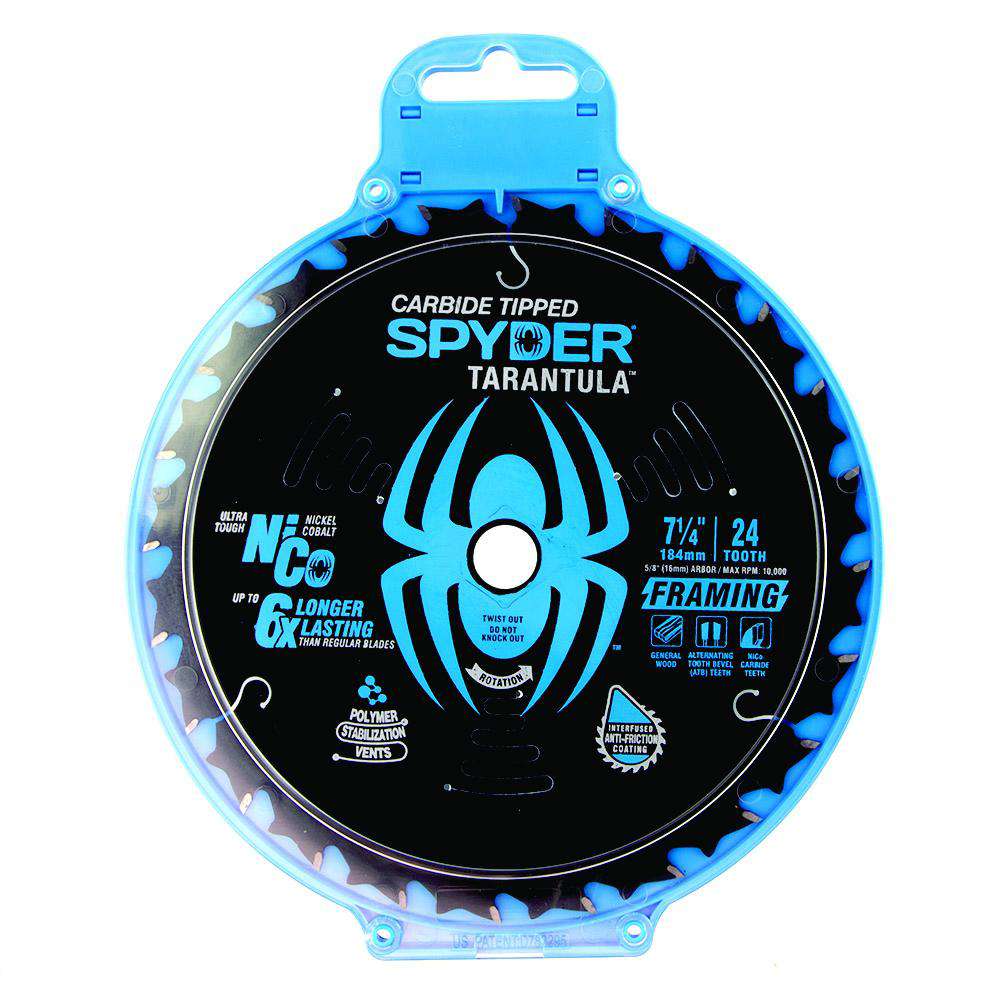 Spyder 13002 Spyder 7-1/4in, 24T, Framing 10pc Pro Pack