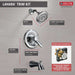 Delta Faucet T17438 Lahara 17-Series Tub & Shower Trim, Chrome - Edmondson Supply