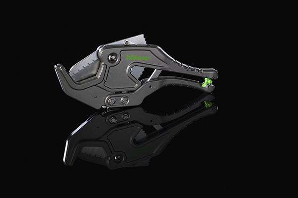 Hilmor 1885395 PTC238 2-3/8" MAX OD Ratcheting Plastic Tubing Cutter - Edmondson Supply