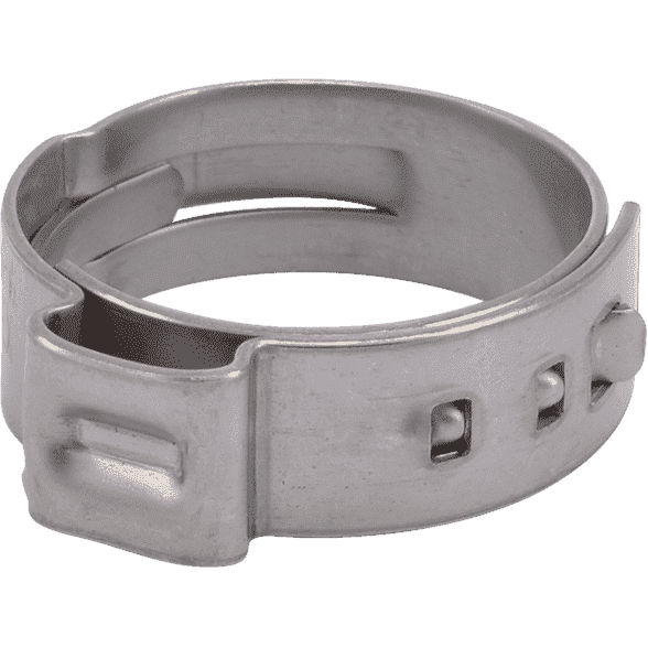 SharkBite UC955 3/4" PEX Stainless Steel Clamp Ring - 100 Count - Edmondson Supply