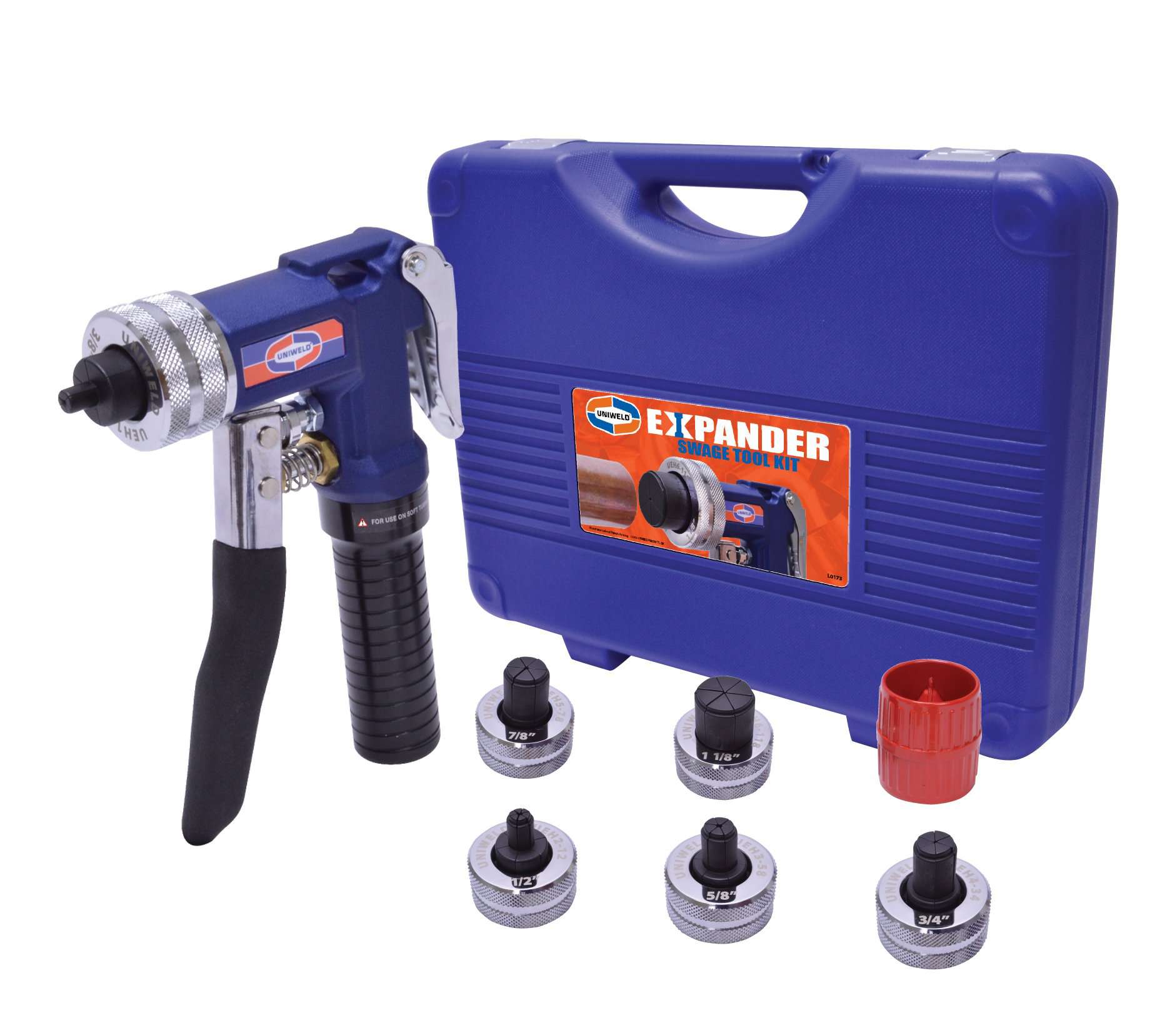 Uniweld UEK1 Hydraulic Expander Swage Kit - Edmondson Supply