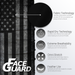 John Boy USA-BLK Face Guard - Edmondson Supply