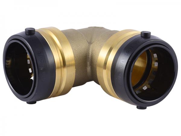 SharkBite UXL0241 1-1/2" Brass Push 90° Elbow - Edmondson Supply