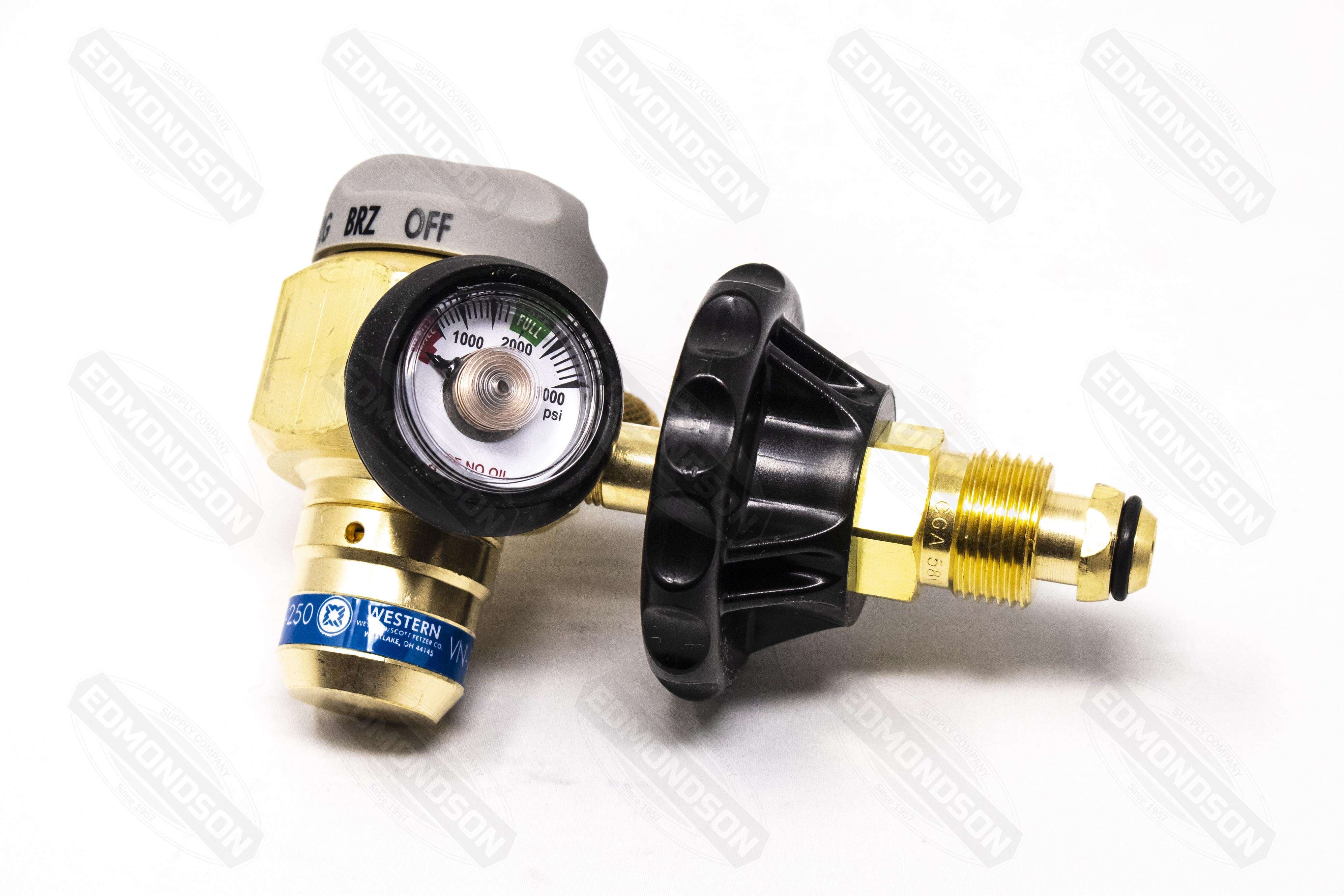 Western Enterprises VN-250 HVAC Nitrogen Purging Regulator/Flowmeter - Edmondson Supply