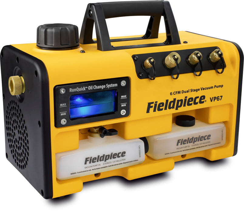 Fieldpiece VP67 – 6 CFM Vacuum Pump - Edmondson Supply