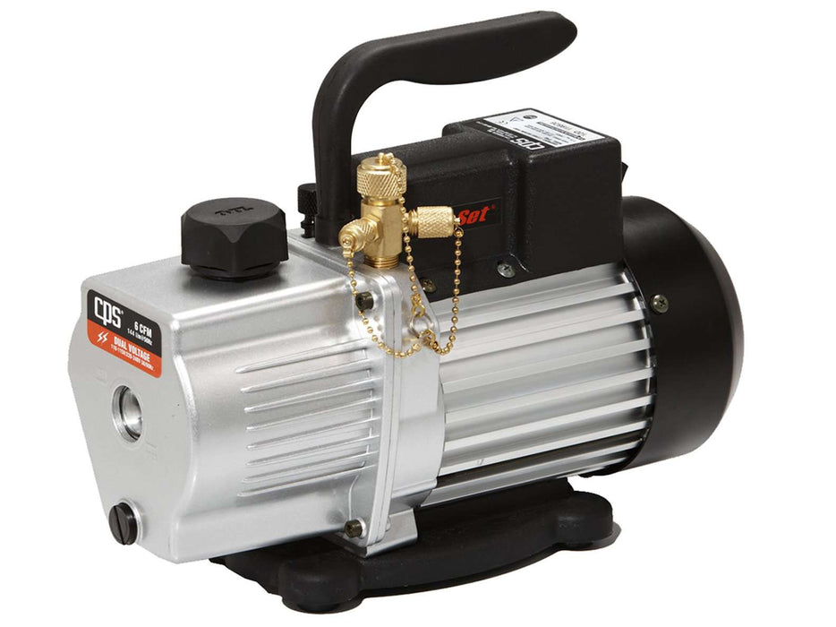 CPS VP6D Pro-Set® 2-Stage Vacuum Pump, 6 CFM - Edmondson Supply