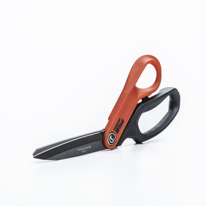Crescent Wiss CW10T 10" Titanium Coated Offset Right Hand Tradesman Shears - Edmondson Supply