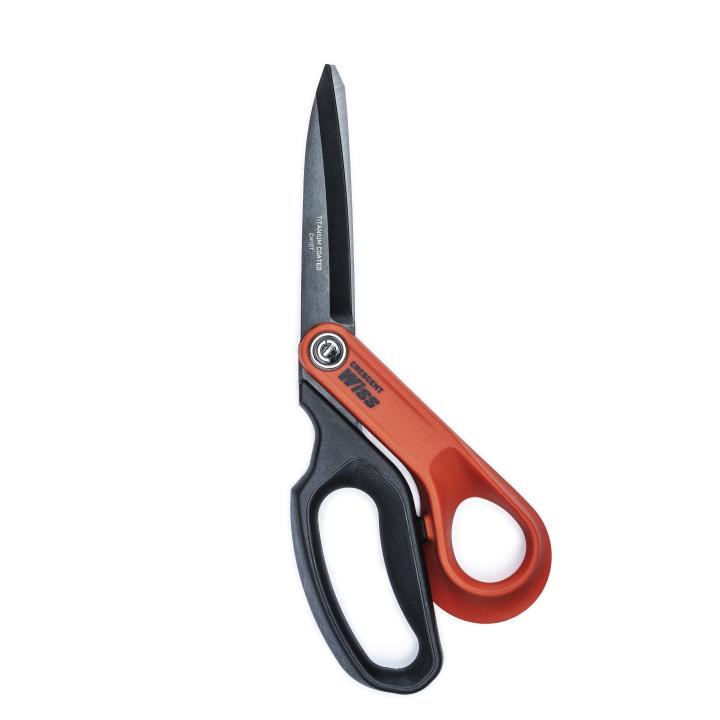 Crescent Wiss CW10T 10" Titanium Coated Offset Right Hand Tradesman Shears - Edmondson Supply