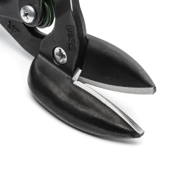 Crescent Wiss M7P 9-1/4" Offset Straight and Right Cut Aviation Snips - Edmondson Supply