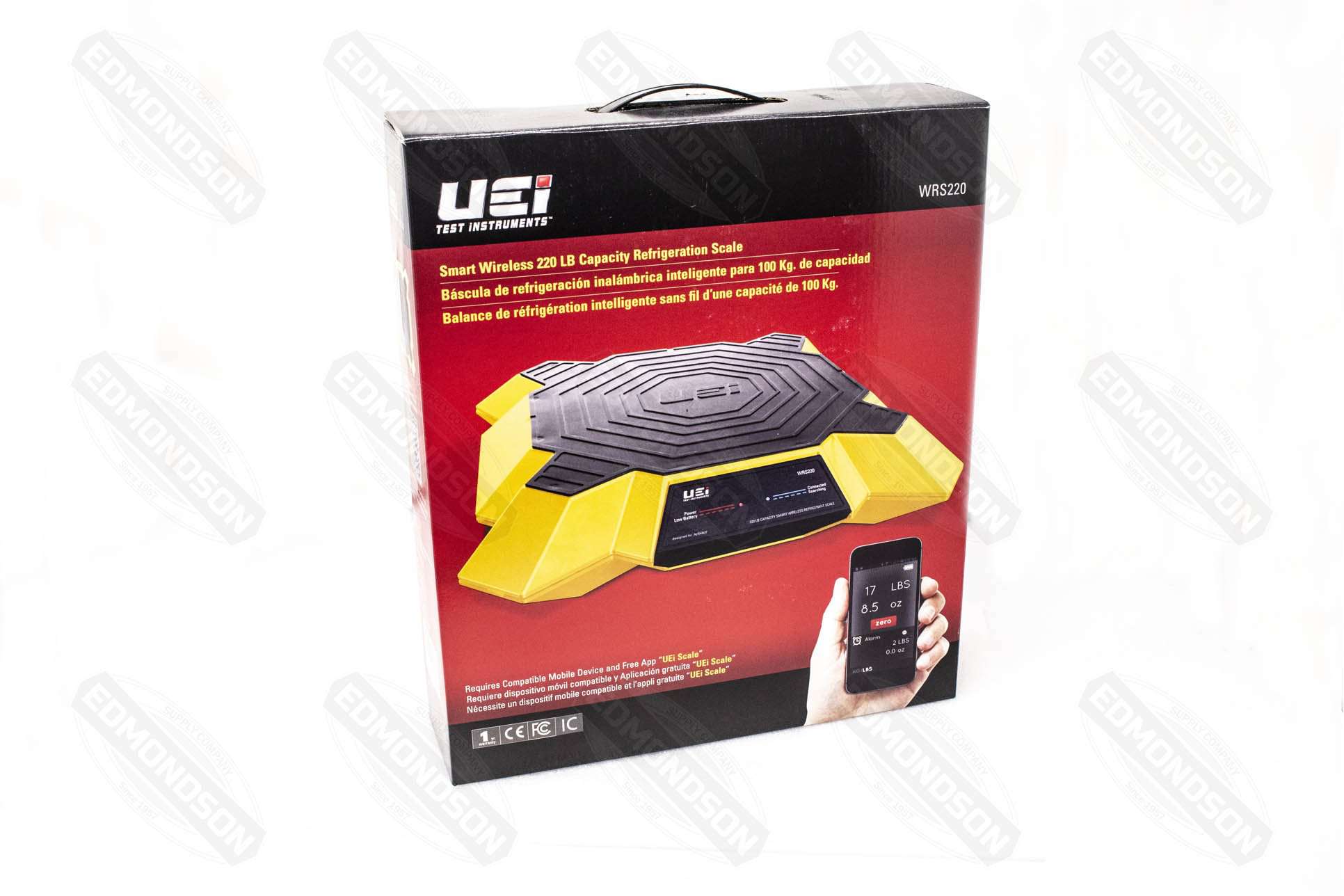 UEi WRS220 Smart Wireless Refrigerant Scale 220 LB - Edmondson Supply