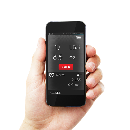 UEi WRS220 Smart Wireless Refrigerant Scale - Edmondson Supply