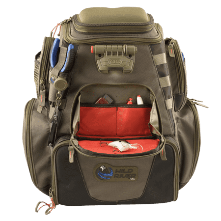 Wild River Nomad CLC WCT604 Tackle Tek Nomad LED Lighted Camo Backpack, Mossy Oak