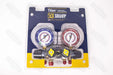 Yellow Jacket 49963 TITAN™ 4-Valve Manifold Only - R-22 / 404a / 410a - Edmondson Supply