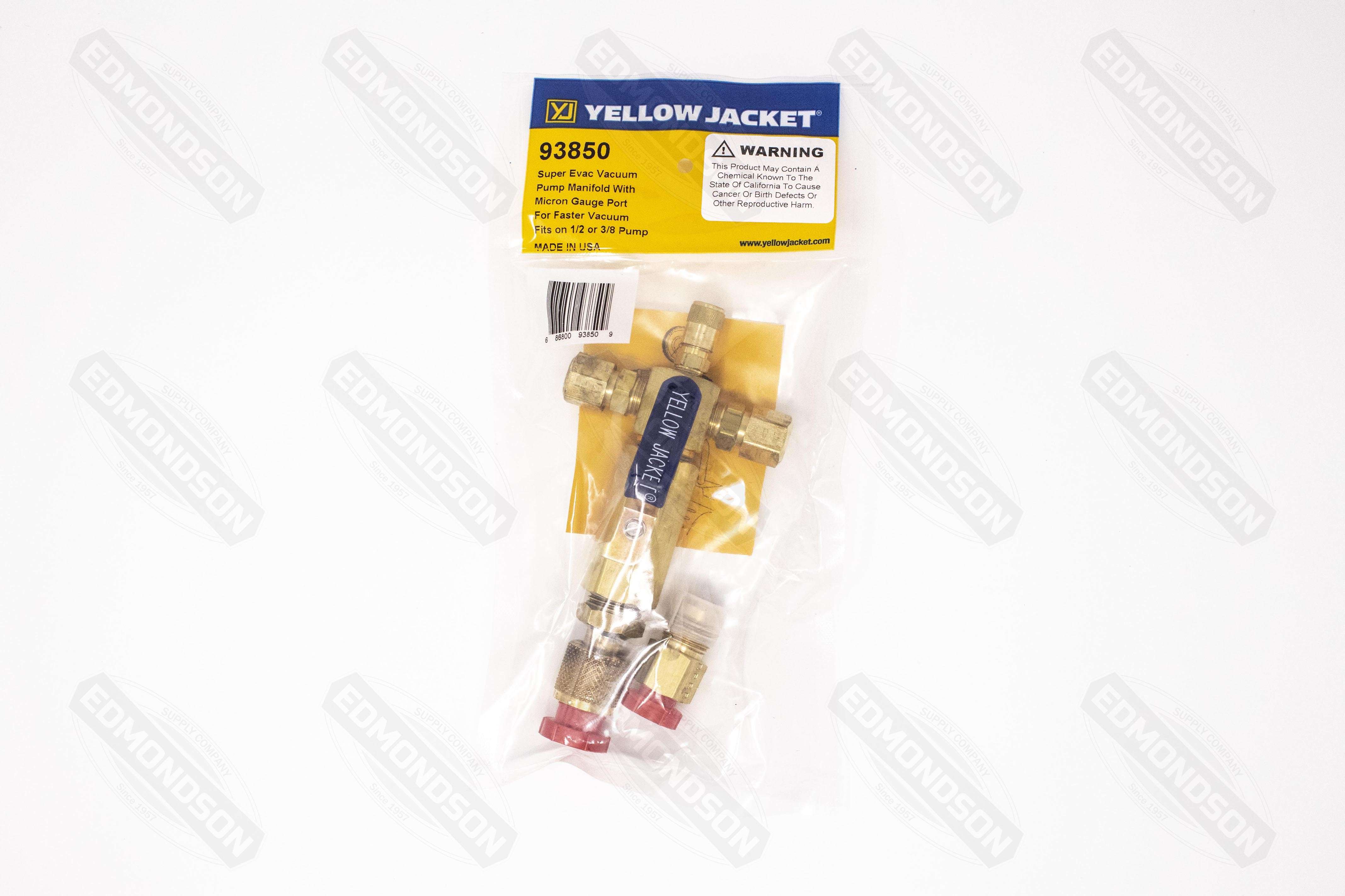 Ritchie Yellow Jacket 93850 SuperEvac™ Evacuation Manifold - Edmondson Supply