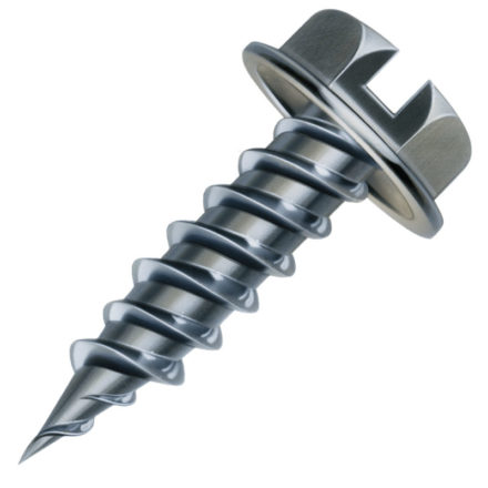 Malco Tools HW8X3/4ZT Zip-in® Self Piercing Sheet Metal Screws, #8 x 3/4", 1000 Count