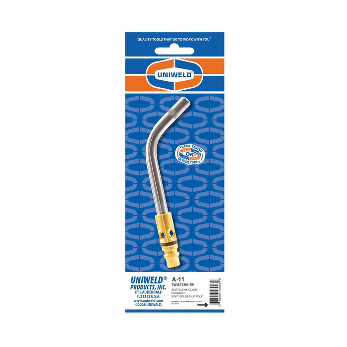 Uniweld A-11 Twister® Air/Acetylene Swirl Combustion Torch Tip - Edmondson Supply
