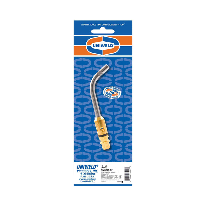 Uniweld A-5 Twister® Air/Acetylene Swirl Combustion Torch Tip - Edmondson Supply