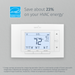 Emerson White-Rodgers 1F87U-42WF Sensi™ Wi-Fi Smart Thermostat, Programmable,  4 Heat - 2 Cool - Edmondson Supply