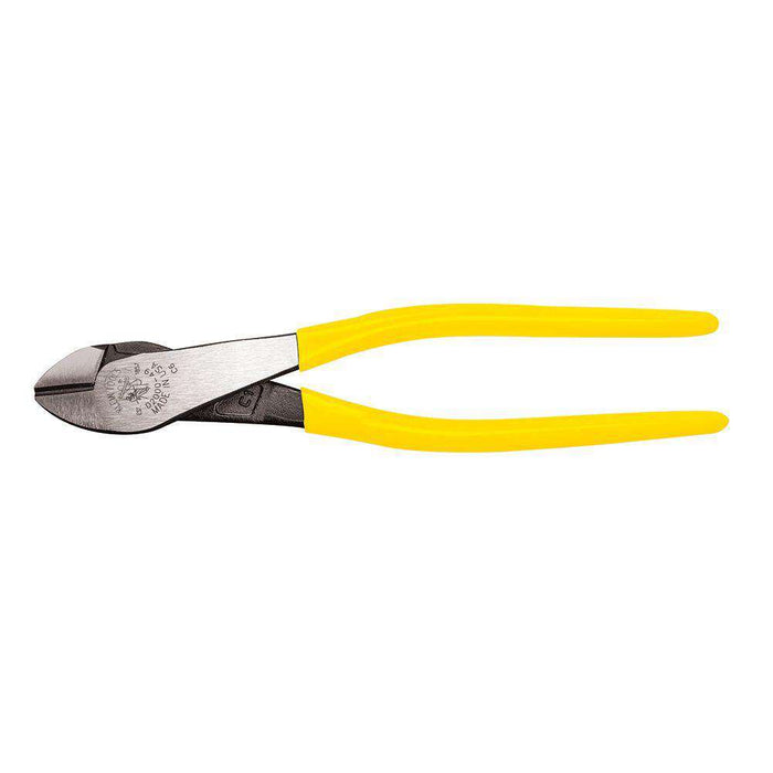 Klein Tools D2000-49 Diagonal Cutting Pliers, Angled Head, 9-Inch - Edmondson Supply