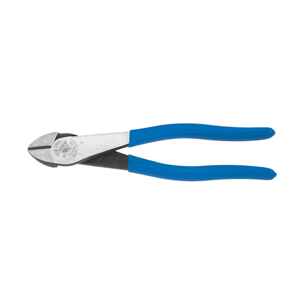 Klein Tools D2000-28 Diagonal Cutting Pliers, Heavy-Duty, High-Leverage, 8-Inch - Edmondson Supply