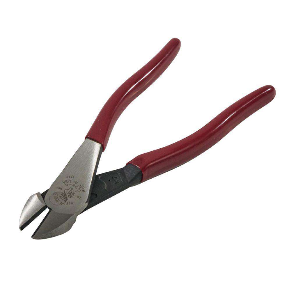 Klein Tools D228-8 Diagonal Cutting Pliers, High-Leverage, 8-Inch - Edmondson Supply