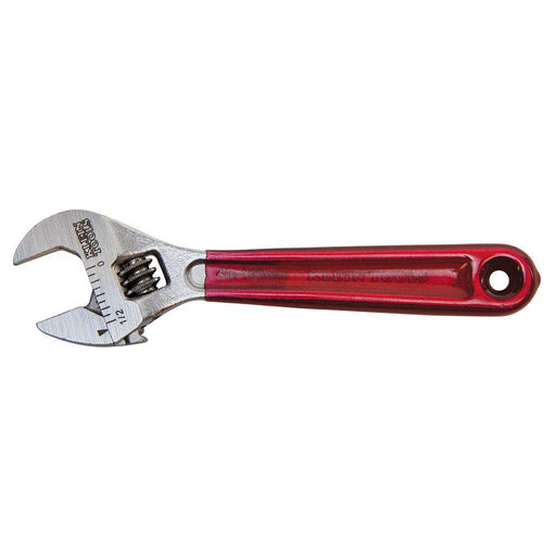 Klein Tools D506-4 Adjustable Wrench, Plastic Dipped, 4-Inch - Edmondson Supply
