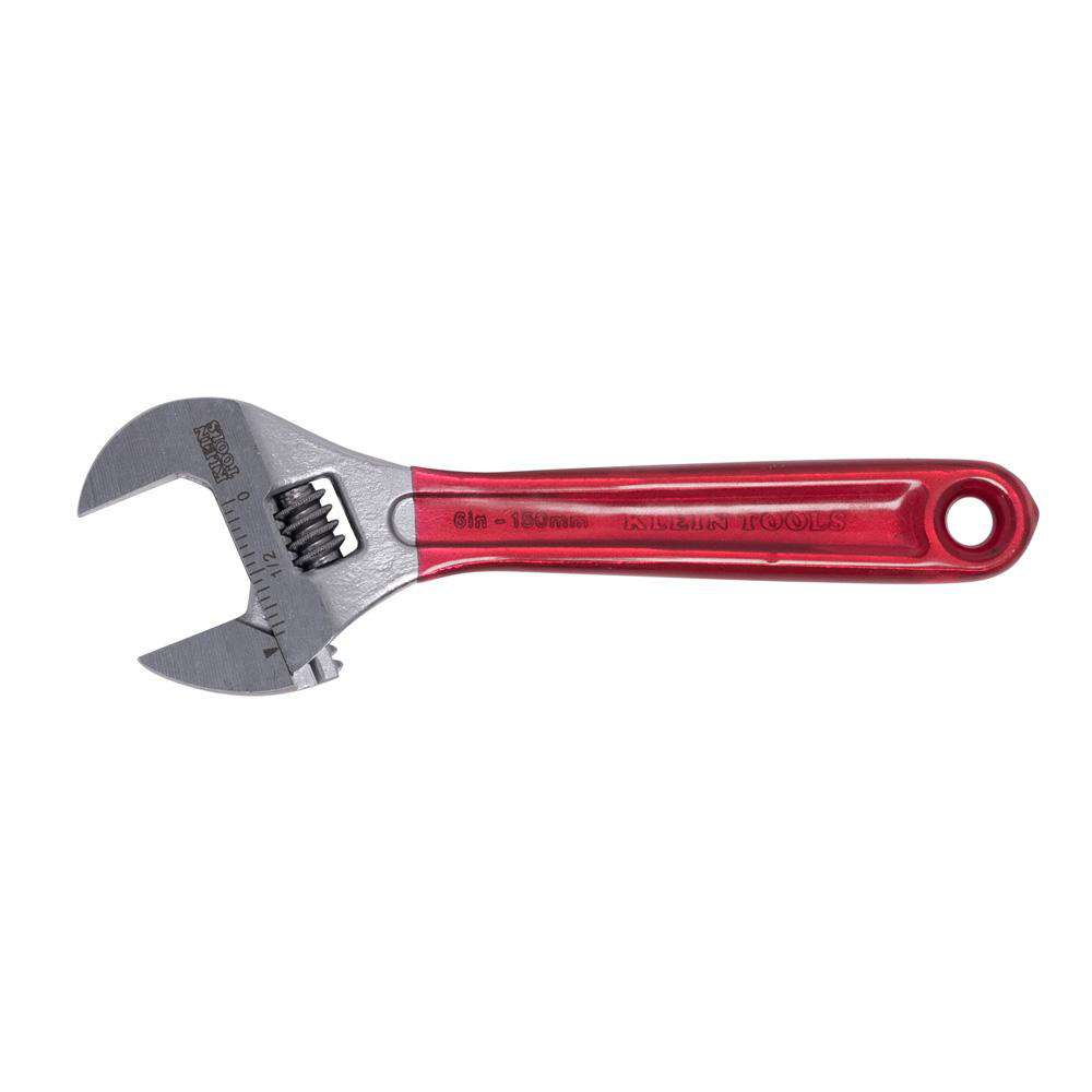 Klein Tools D507-6 Adjustable Wrench Extra Capacity, 6-1/2-Inch - Edmondson Supply