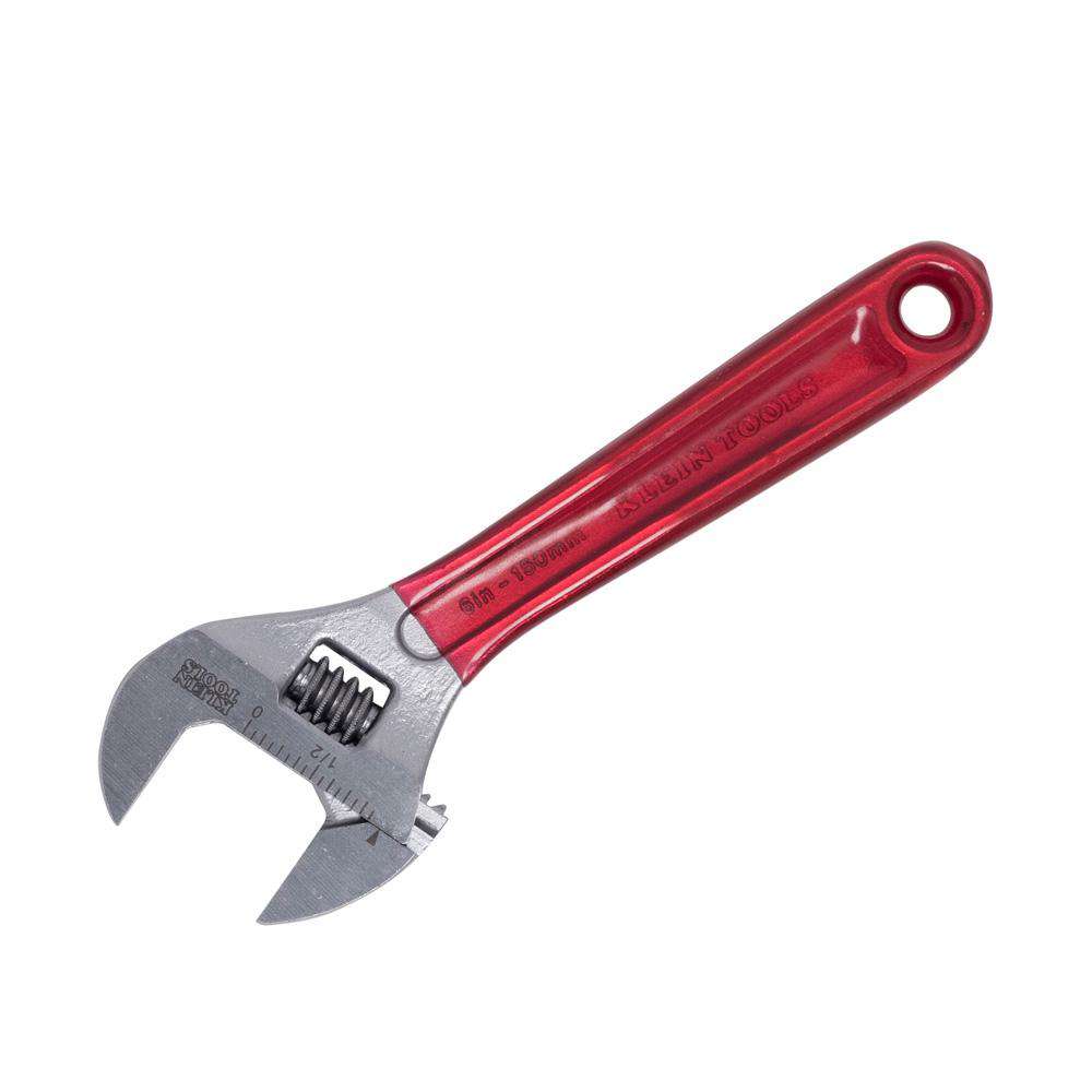 Klein Tools D507-6 Adjustable Wrench Extra Capacity, 6-1/2-Inch - Edmondson Supply