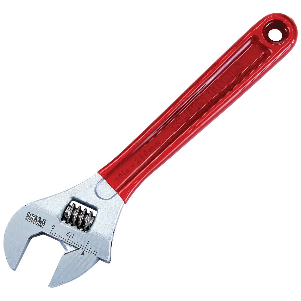 Klein Tools D507-10 Adjustable Wrench Extra Capacity, 10-Inch - Edmondson Supply