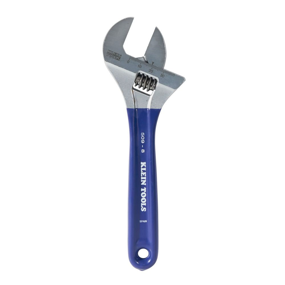 Klein Tools D509-8 Adjustable Wrench, Extra-Wide Jaw, 8-Inch - Edmondson Supply