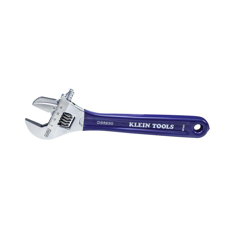 Klein Tools D86930 Reversible Jaw/Adjustable Pipe Wrench, 10-Inch - Edmondson Supply