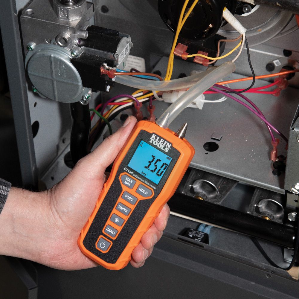 Klein Tools ET180 Digital Differential Manometer - Edmondson Supply