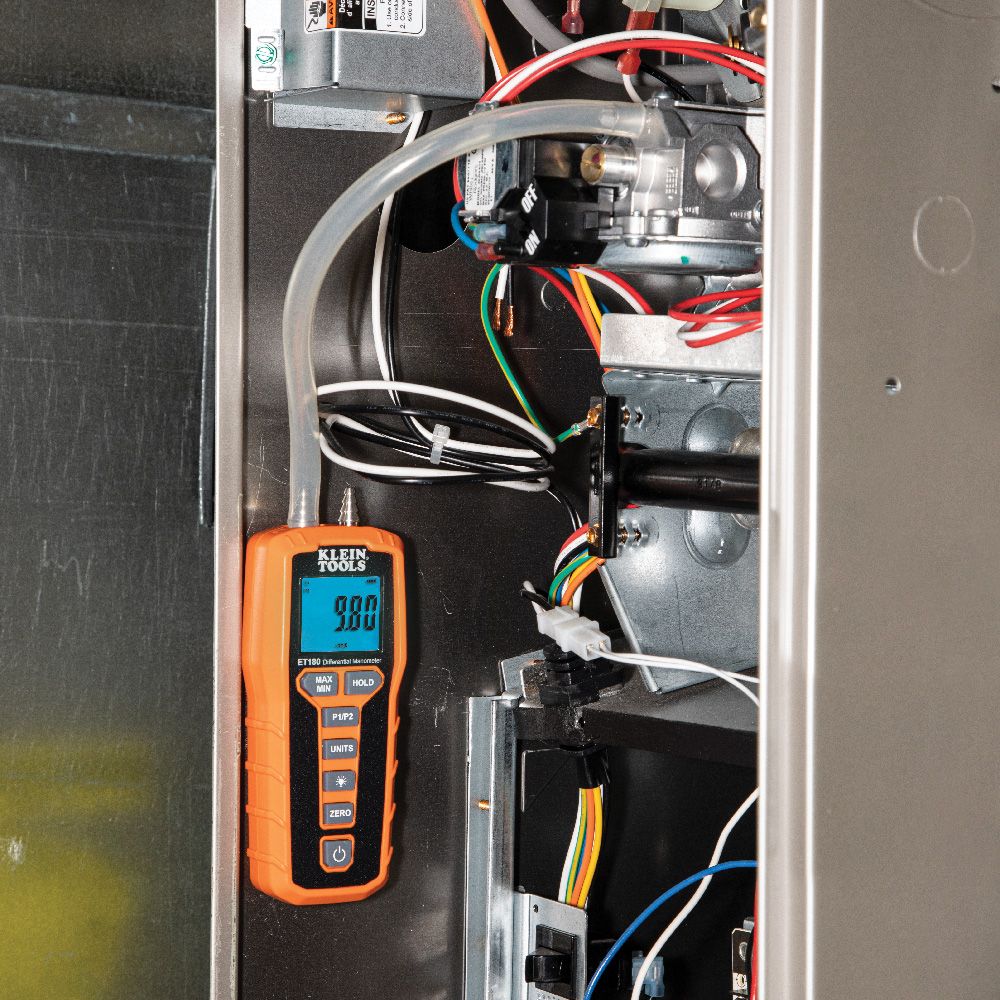 Klein Tools ET180 Digital Differential Manometer - Edmondson Supply