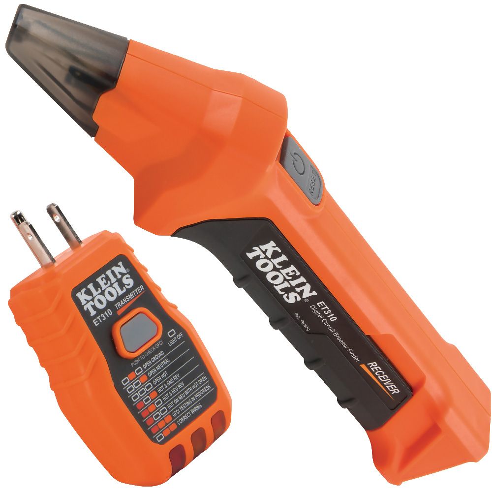 Klein Tools ET310 Digital Circuit Breaker Finder with GFCI Outlet Tester - Edmondson Supply