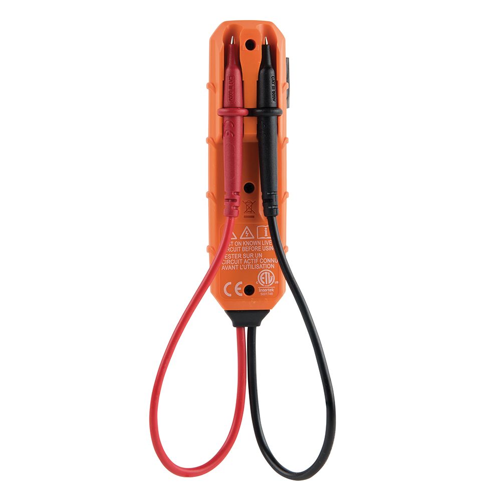 Klein Tools NCVT3PKIT Dual Range NCVT and AC/DC Voltage Tester Electrical Test Kit - Edmondson Supply