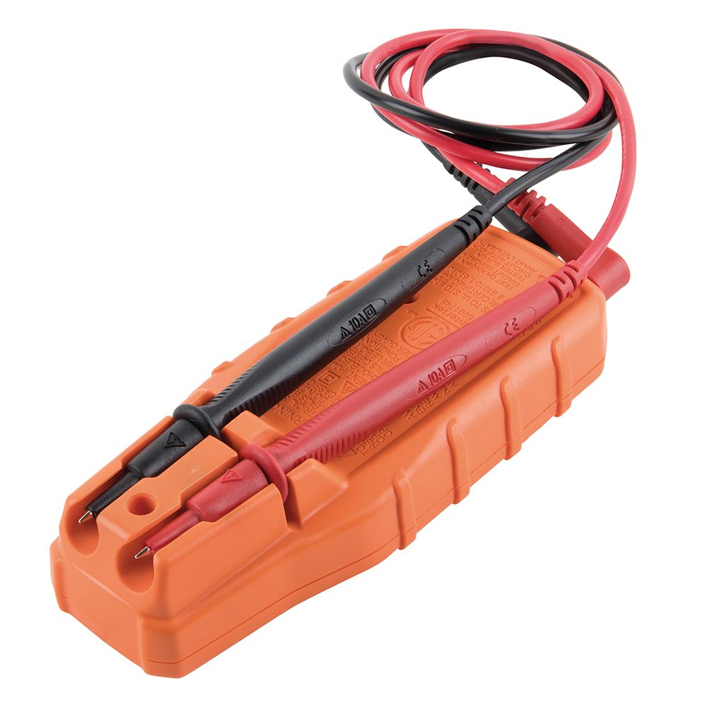 Klein Tools ET60 Electronic AC/DC Voltage Tester, 12 to 600V - Edmondson Supply