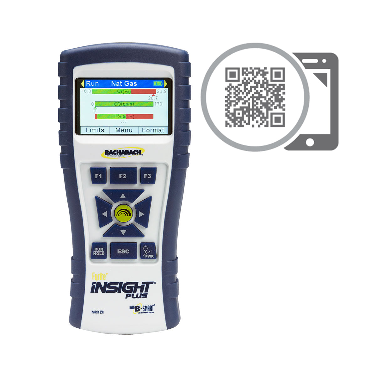 Bacharach 0024-8518 Insight Plus Combustion Analyzer Kit - Edmondson Supply