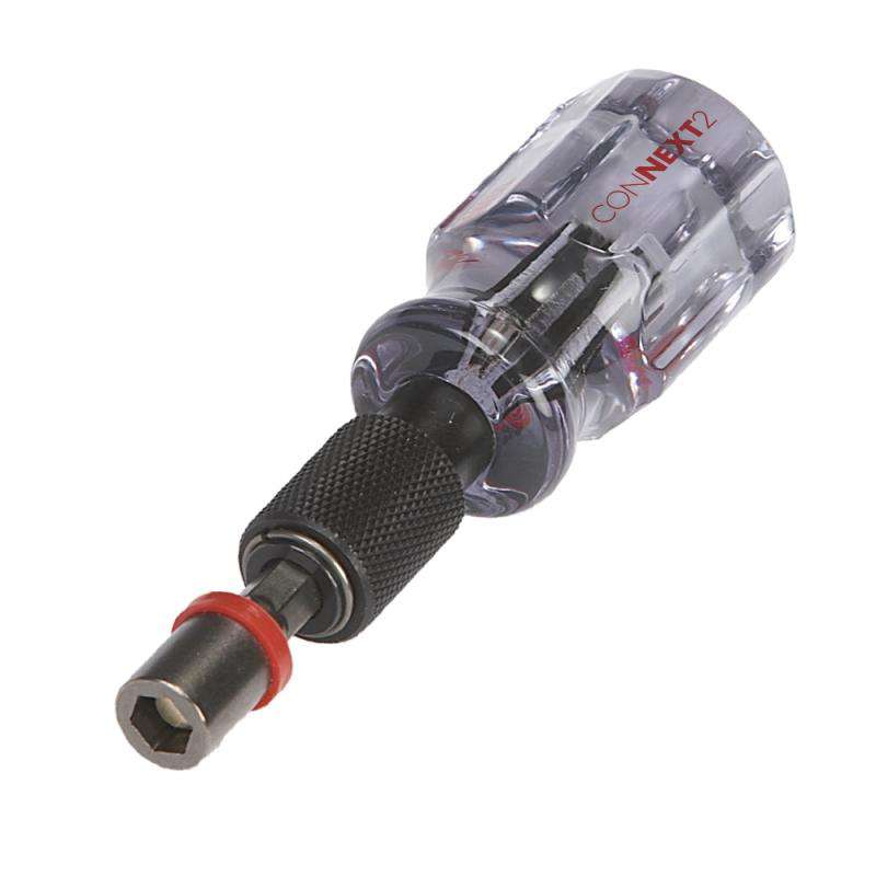 Malco HHD2 5/16" Connext Magnetic Long Handle Hex Driver – Quick-Change, Interchangeable Shafts, Magnetic Tip