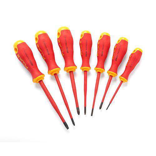 Fluke IKSC7 7 Piece Insulated Screwdriver Kit