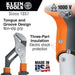 Klein Tools 502-10-EINS Insulated Pump Pliers, Slim Handle, 10-Inch - Edmondson Supply